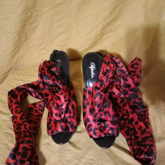 Women high heels size 11Paprika - Picture 3 of 4